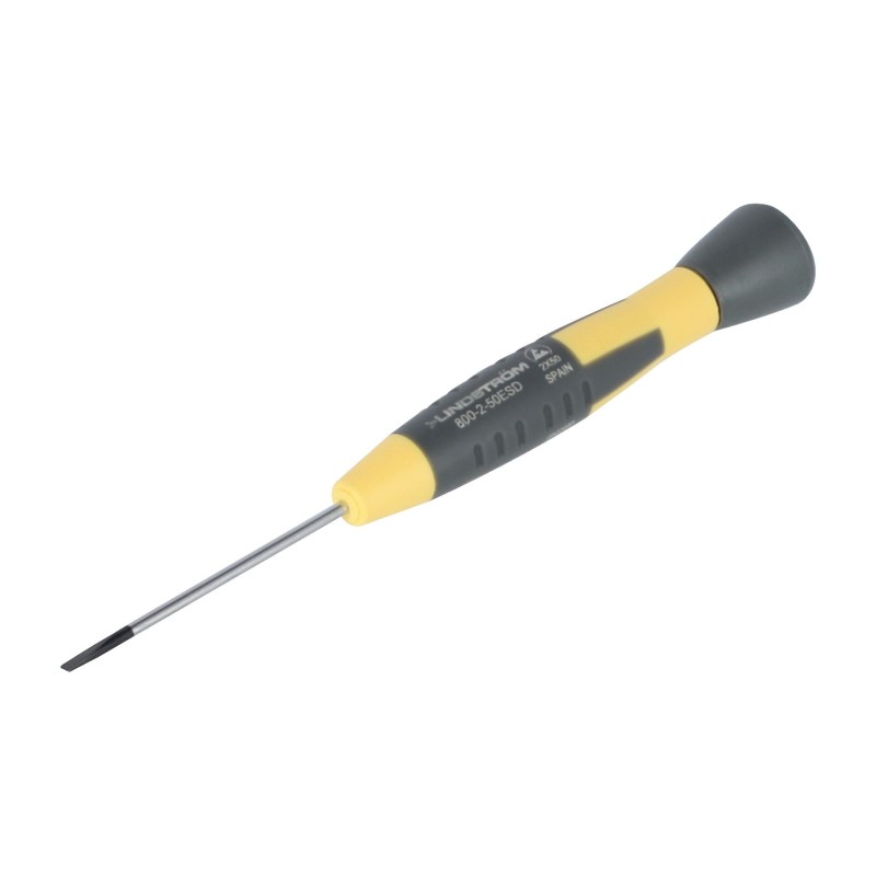 1 pcs - Lindstrom Slotted Precision Screwdriver, 3 mm Tip
