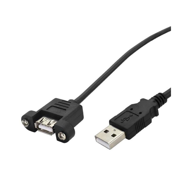 1 pcs : SC-2APK001F - CABLE USB 2.0 MALE TO FEMALE 1FT