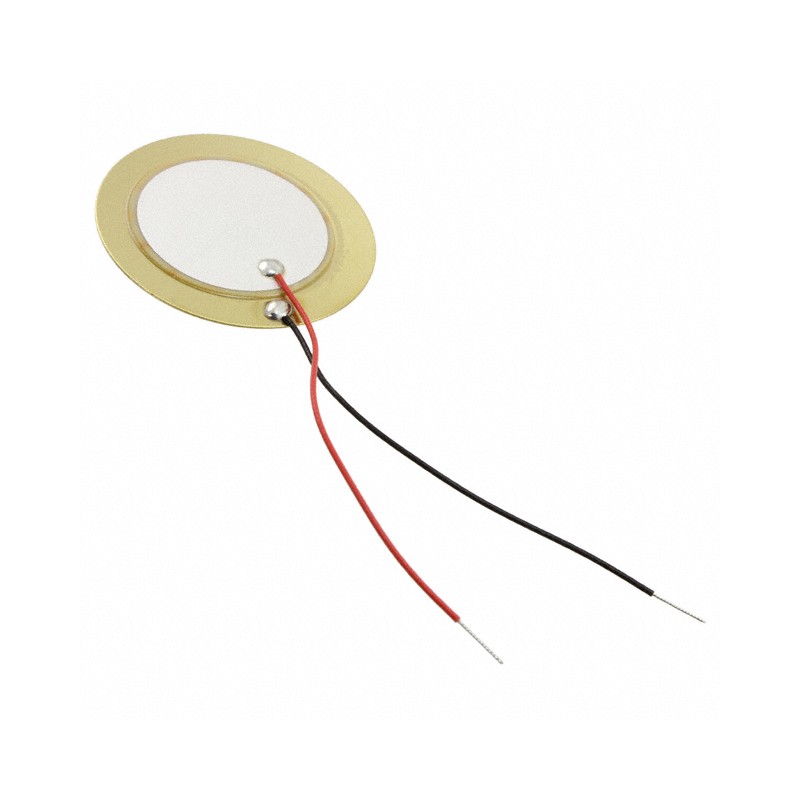 1 pcs : 7BB-27-4L0 - 4.6 kHz Standard Buzzer Element 1.063' Dia (27.00mm) 300 Ohms