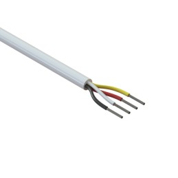 1 pcs : 30-00381 - CABLE 4COND 18AWG WHITE 1M