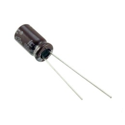 1 pcs : 107KXM025M - CAP ALUM 100UF 20% 25V RADIAL