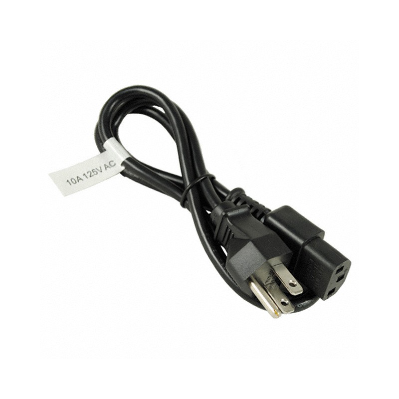 1 pcs : 11-00022 - CORD 18AWG 5-15P - 320-C13 3.28'