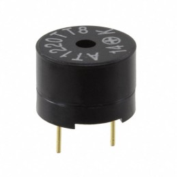 1 pcs : AT-1220-TT-8-R - Buzzers Transducer, Externally Driven Electromechanical/Magnetic 1.5 V 20mA 2.048kHz 80dB @ 1.5V, 10cm 