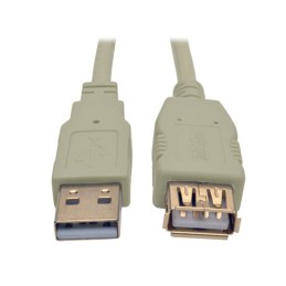 1 pcs : U024-006-BE - CBL USB2.0 A RCPT TO A PLUG 6'