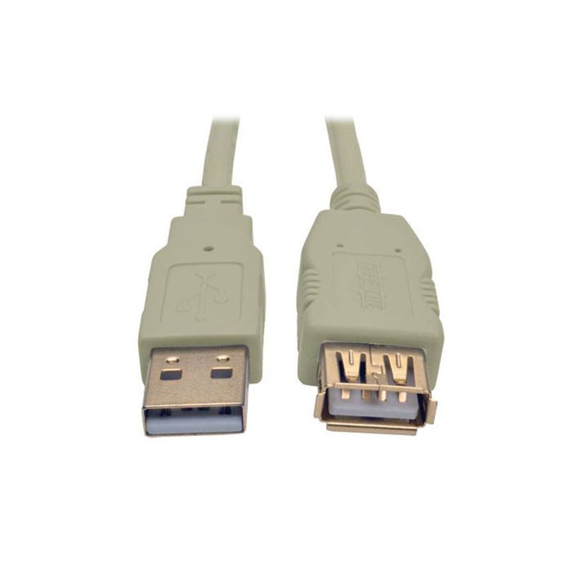 1 pcs : U024-006-BE - CBL USB2.0 A RCPT TO A PLUG 6'