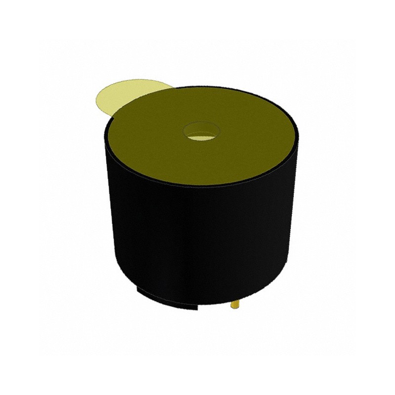 1 pcs : AT-1220-TWT-5V-R - Buzzers Transducer, Externally Driven Electromechanical/Magnetic 5 V 45mA 2.048kHz 85dB @ 5V, 10cm Th