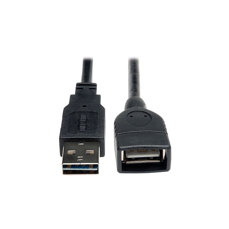 1 pcs : UR024-06N - CBL USB2.0 A RCPT TO A PLUG 0.5'