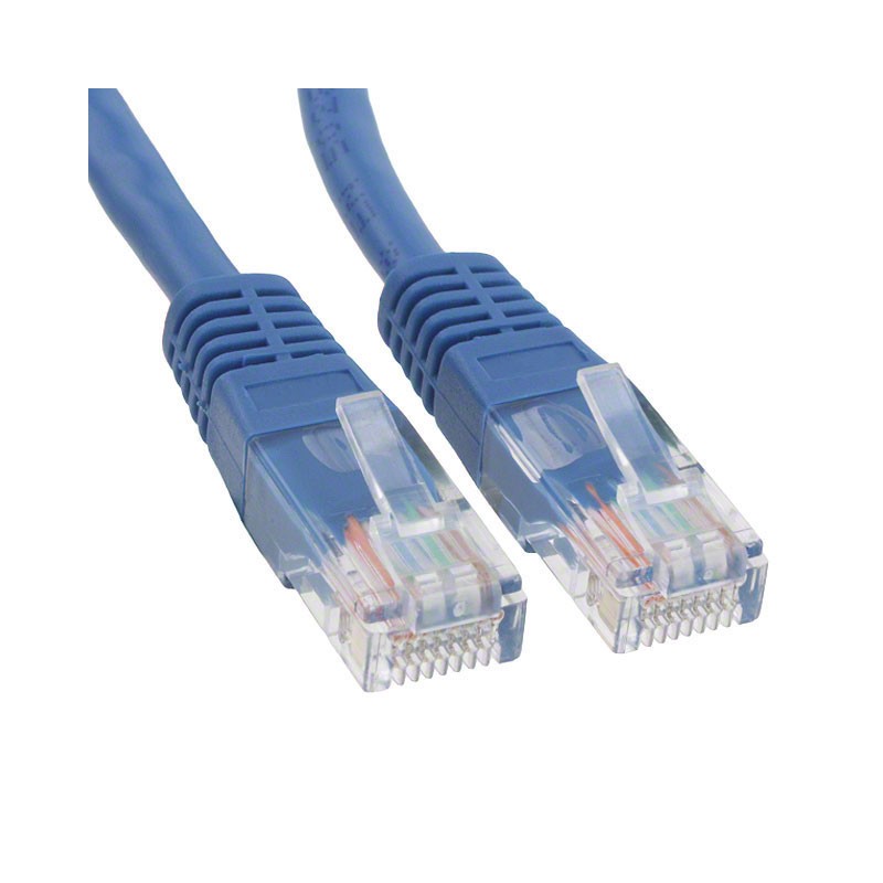 1 pcs : N001-010-BL - CABLE MOD 8P8C PLUG TO PLUG 10'