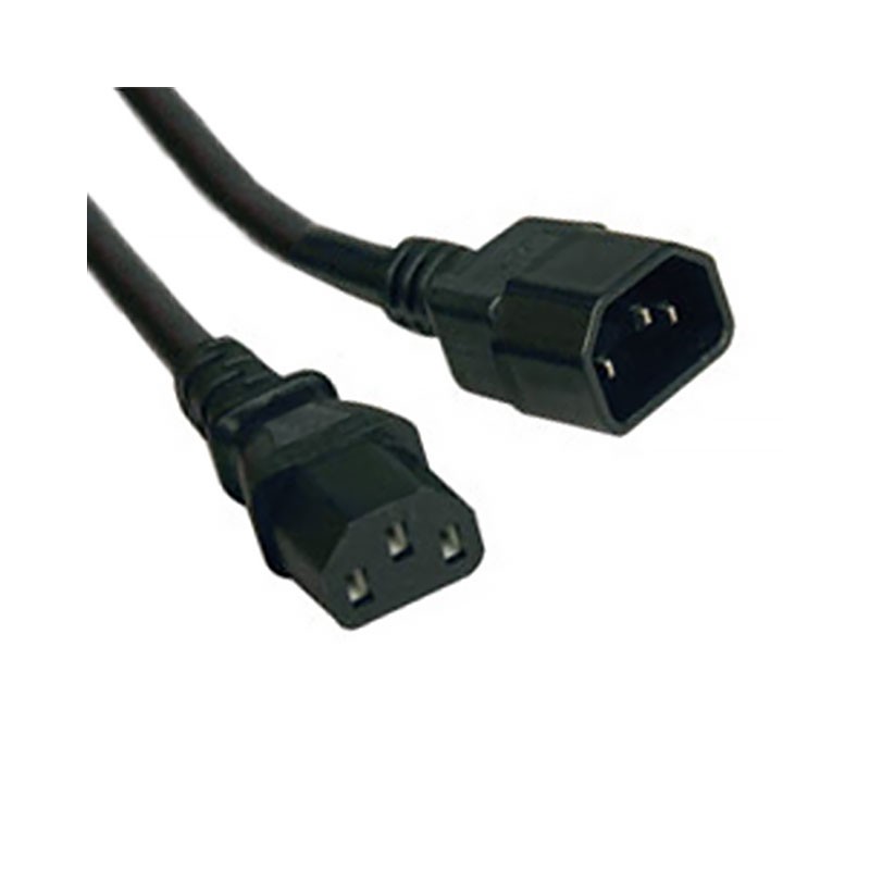 1 pcs : P004-001 - CORD 18AWG IEC320C14 - 320C13 1'
