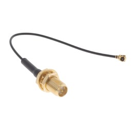 1 pcs : 2016693-2 - CBL ASSY U.FL-RPSMA JK-PL 3.937'