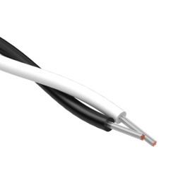 1 pcs : 30-03278 - CABLE 2COND 22AWG BLK/WHT METER