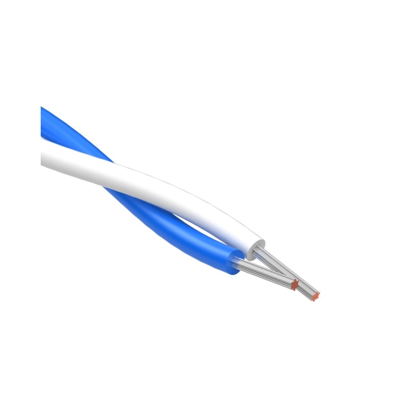 1 pcs : 30-03287 - CABLE 2COND 22AWG WHT/BLUE METER