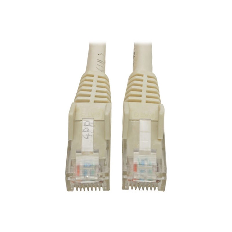 1 pcs : N201-004-WH - CABLE MOD 8P8C PLUG TO PLUG 4'