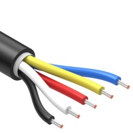 1 pcs : 30-01666 - CABLE 5COND 22AWG BLACK METER