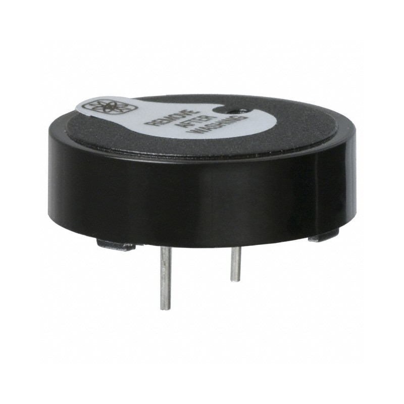 1 pcs : AT-2440-TWT-R - Buzzers Transducer, Externally Driven Piezo 3 V 1mA 4kHz 80dB @ 3V, 10cm Through Hole PC Pins