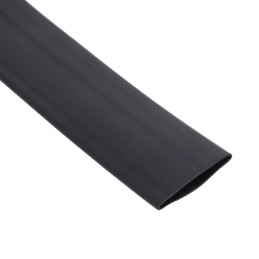 1 pcs : W3B2S 24/8 BLACK SPL - HEATSHRINK 0.94' BLACK FOOT