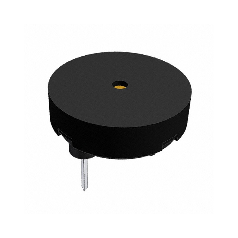 1 pcs : AT-1740-TT-3-R - Buzzers Transducer, Externally Driven Piezo 3 V 1mA 4kHz 78dB @ 3V, 10cm Through Hole PC Pins