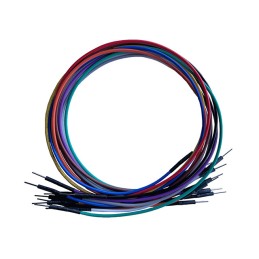 1 pcs : TW-FF-30C - 10-PACK MULTI-COLOR JUMPER WIRES