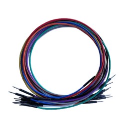1 pcs : TW-MM-30C - 10-PACK MULTI-COLOR JUMPER WIRES
