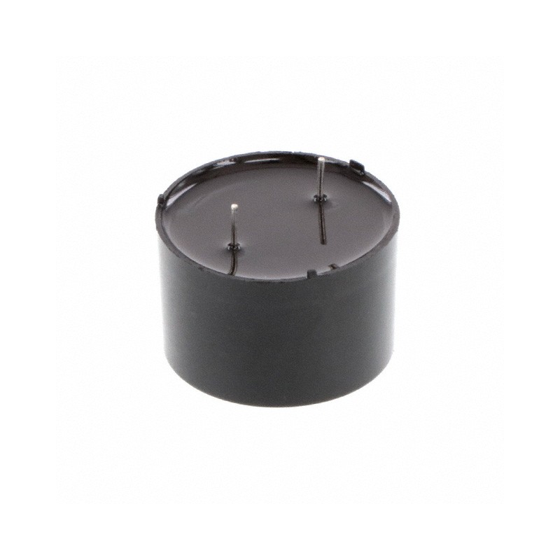 1 pcs : AI-3035-TT-12V-R - Buzzers Indicator, Internally Driven Piezo 12 V 12mA 3.5kHz 110dB @ 12V, 10cm Through Hole PC Pins