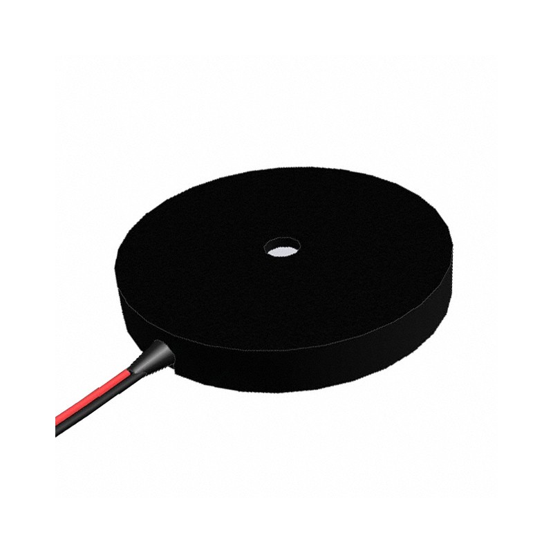 1 pcs : AT-2310-T-LW100-R - Buzzers Transducer, Externally Driven Piezo 3 V 3mA 2kHz 65dB @ 3V, 10cm Custom Wire Leads
