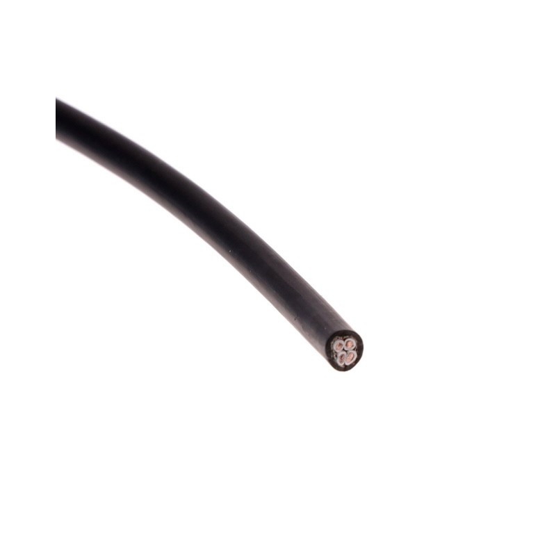 1 pcs : EN50306-3-RAIL-4X0.75 - CABLE 4COND BLACK SHLD METER