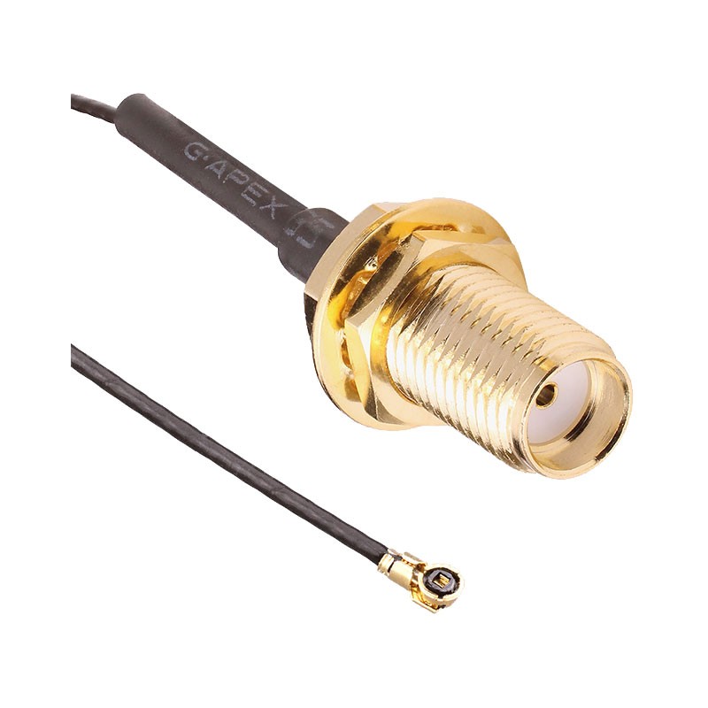 1 pcs : CSJ-SGFB-200-MHF4 - CBL ASSY SMA-MHF4 JCK-PLG 7.874'