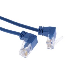 1 pcs : N204-S03-BL-UD - UP/DOWN-ANGLE CAT6 GIGABIT MOLDE