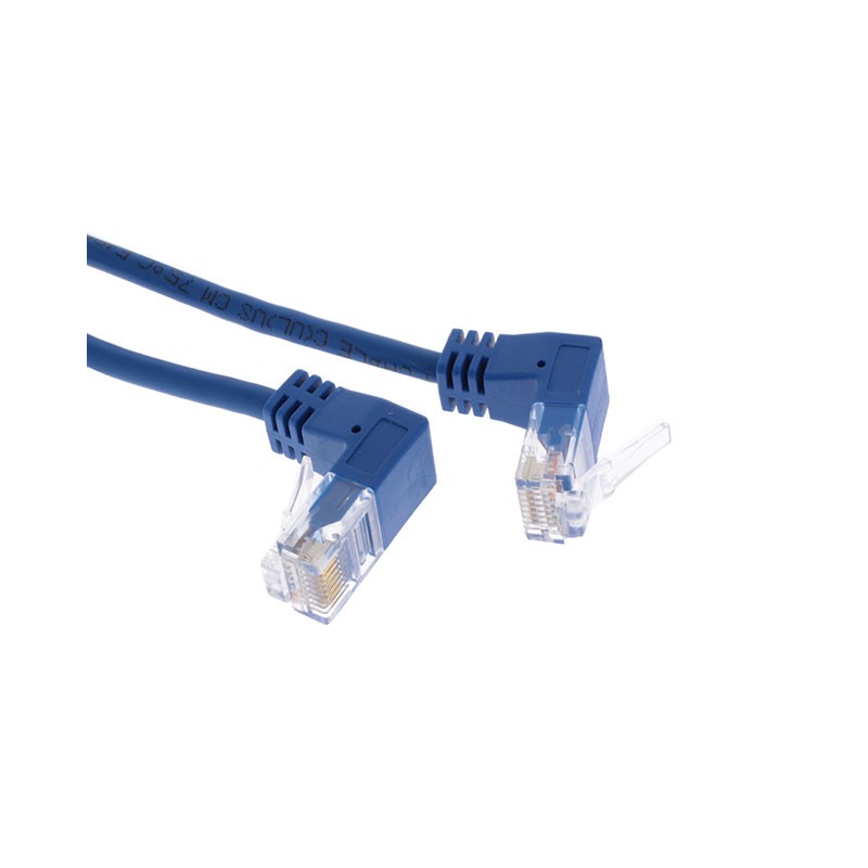 1 pcs : N204-S03-BL-UD - UP/DOWN-ANGLE CAT6 GIGABIT MOLDE