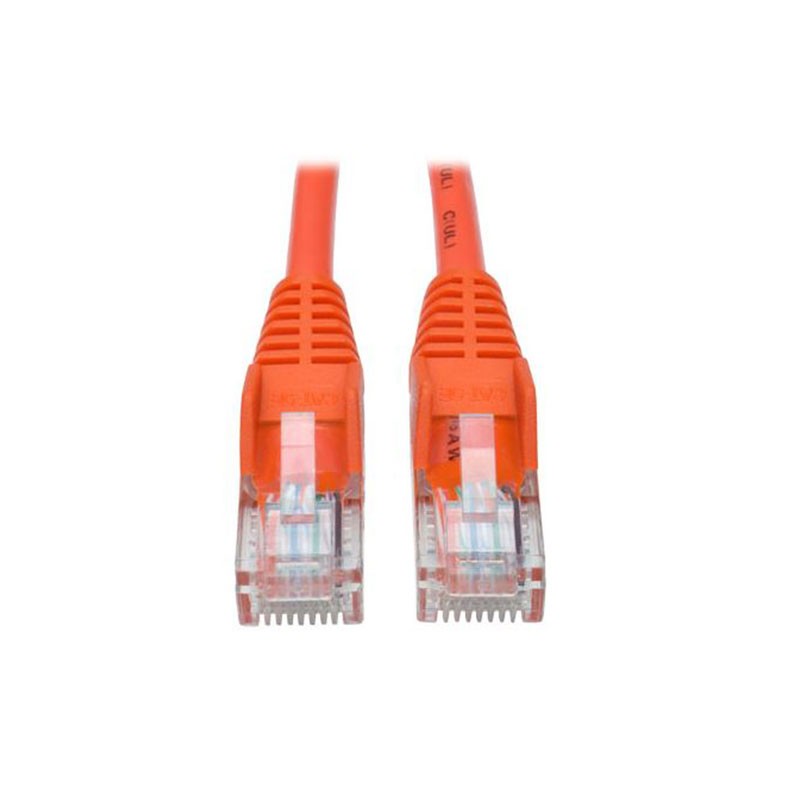 1 pcs : N001-014-OR - CABLE MOD 8P8C PLUG TO PLUG 14'