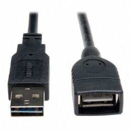 1 pcs : UR024-001 - CBL USB2.0 A RCPT TO A PLUG 1'