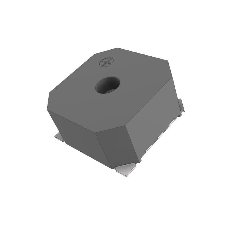 1 pcs : SMT-0830-T-R - Buzzers Transducer, Externally Driven Magnetic 3.6 V 90mA 3kHz 94dB @ 3.6V, 10cm Surface Mount Solder Pad