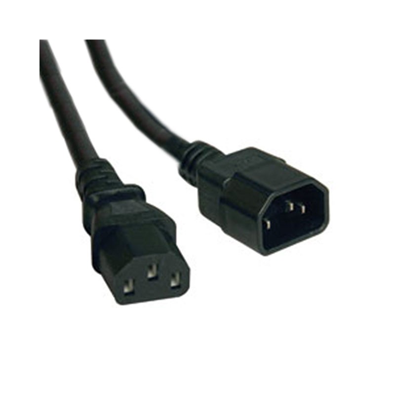 1 pcs : P004-003 - CORD 18AWG IEC320C14 - 320C13 3'