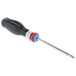 1 pcs - Facom Pozidriv Screwdriver, PZ1 Tip, 100 mm Blade, 209 mm Overall