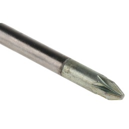 1 pcs - Facom Pozidriv Screwdriver, PZ1 Tip, 100 mm Blade, 209 mm Overall