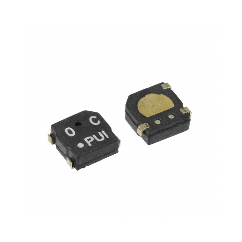 1 pcs : SMT-0540-T-7-R - Buzzers Transducer, Externally Driven Electromechanical/Magnetic 3 V 100mA 4kHz 78dB @ 3V, 10cm Surface