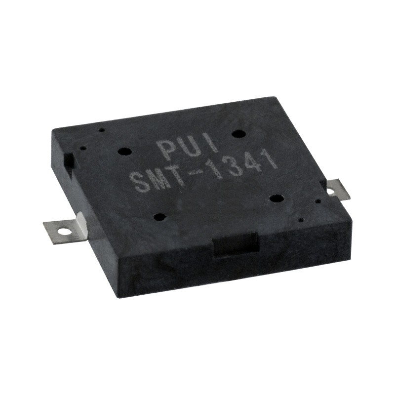 1 pcs : SMT-1341-T-2-R - Buzzers Transducer, Externally Driven Piezo 5 V 5mA 4.1kHz 75dB @ 5V, 10cm Surface Mount Solder Pads