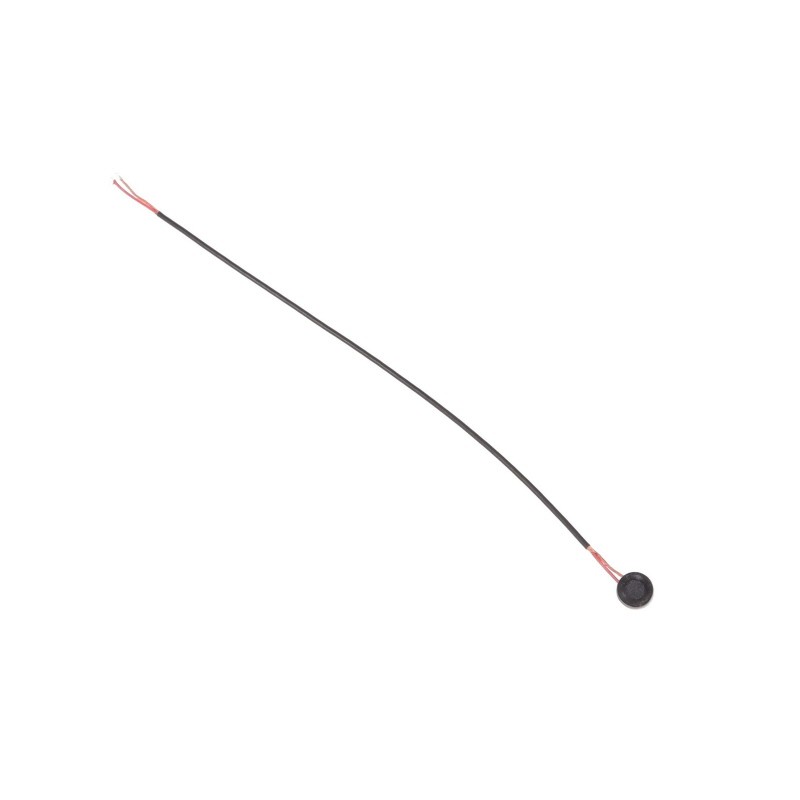 1 pcs : TOM-1537L-HD-LW100-B-R - 20 Hz ~ 20 kHz Analog Microphone Electret Condenser 2 V ~ 10 V Omnidirectional (-37dB ±3dB) Wir