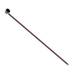 1 pcs : POW-1644L-B-LW100-R - 50 Hz ~ 16 kHz Analog Microphone Electret Condenser 2 V ~ 10 V Omnidirectional (-44dB ±3dB) Wire L