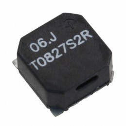 1 pcs : SMT-0827-S-2-R - Buzzers Transducer, Externally Driven Electromechanical/Magnetic 3.6 V 90mA 2.7kHz 92dB @ 3.6V, 10cm Su