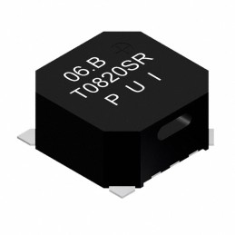 1 pcs : SMT-0820-S-R - Buzzers Transducer, Externally Driven Electromechanical/Magnetic 5 V 70mA 2kHz 85dB @ 5V, 10cm Surface Mo