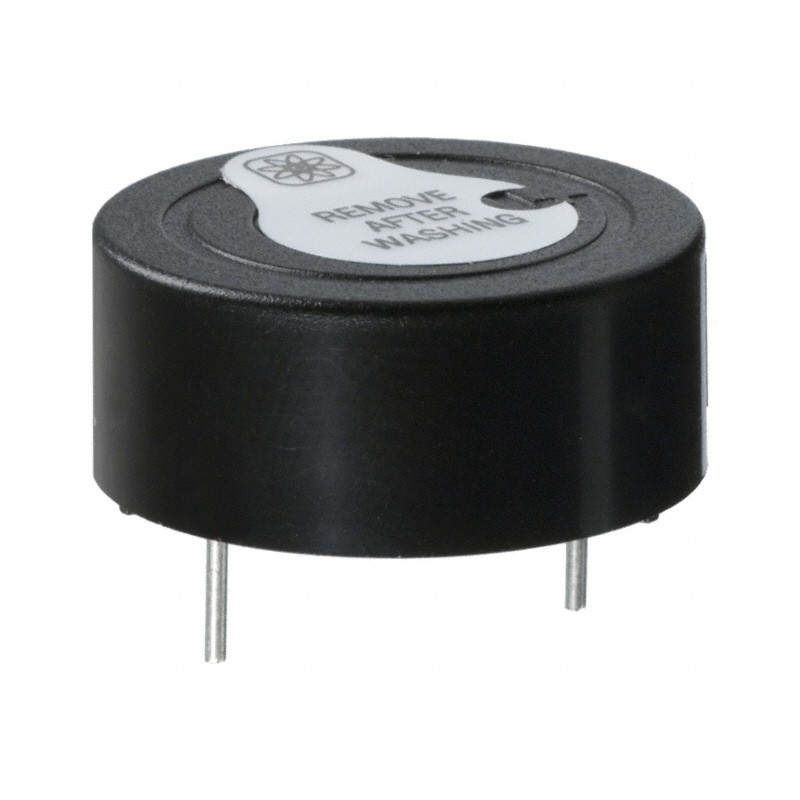 1 pcs : AI-2331-TWT-R - Buzzers Indicator, Internally Driven Piezo 12 V 15mA 3.1kHz 85dB @ 12V, 10cm Through Hole PC Pins
