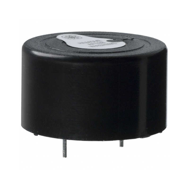 1 pcs : AI-3018-TWT-R - Buzzers Indicator, Internally Driven Piezo 12 V 18mA 1.8kHz 87dB @ 12V, 10cm Through Hole PC Pins