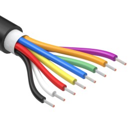 1 pcs : 30-01691 - CABLE 8COND 24AWG BLACK METER