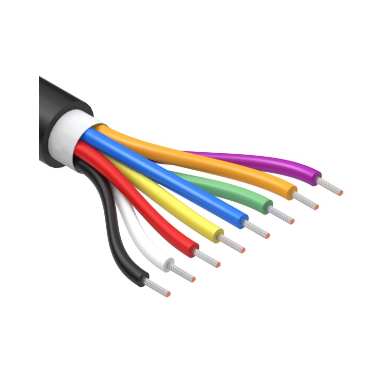 1 pcs : 30-01691 - CABLE 8COND 24AWG BLACK METER