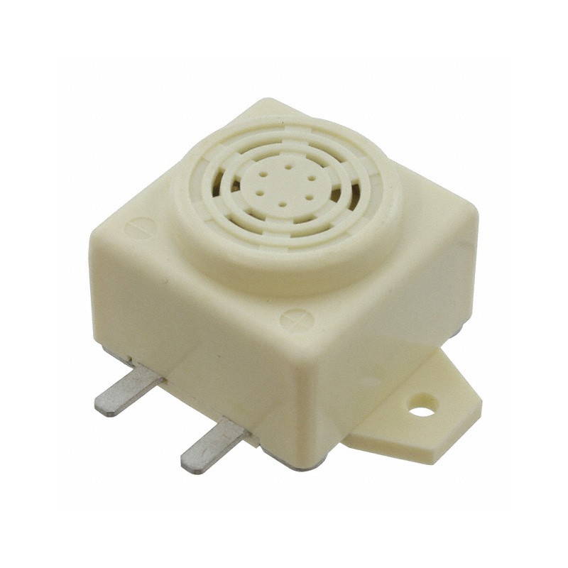 1 pcs : AI-2604-TF-12V-R - Buzzers Indicator, Internally Driven Electromechanical/Magnetic 12 V 55mA 400Hz 95dB @ 12V, 10cm Pane