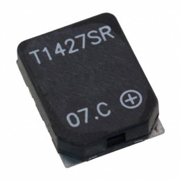 1 pcs : SMT-1427-S-R - Buzzers Transducer, Externally Driven Electromechanical/Magnetic 5 V 80mA 2.7kHz 85dB @ 5V, 10cm Surface 