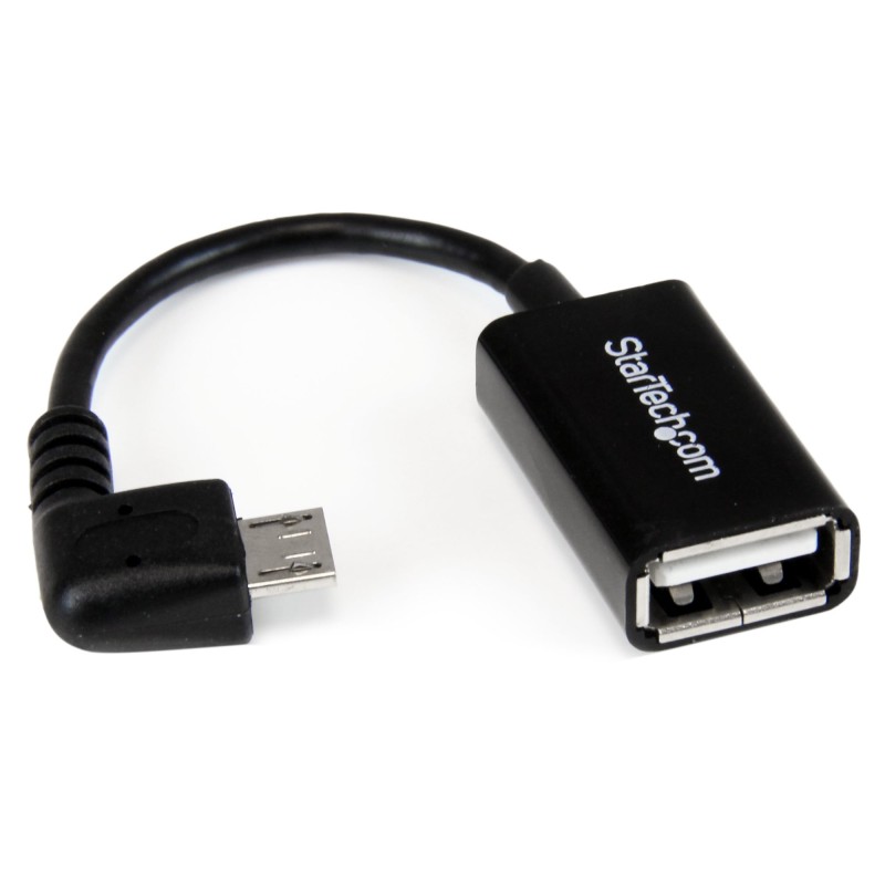 1 pcs : UUSBOTGRA - 5' ANGLED MICRO USB OTG CABLE