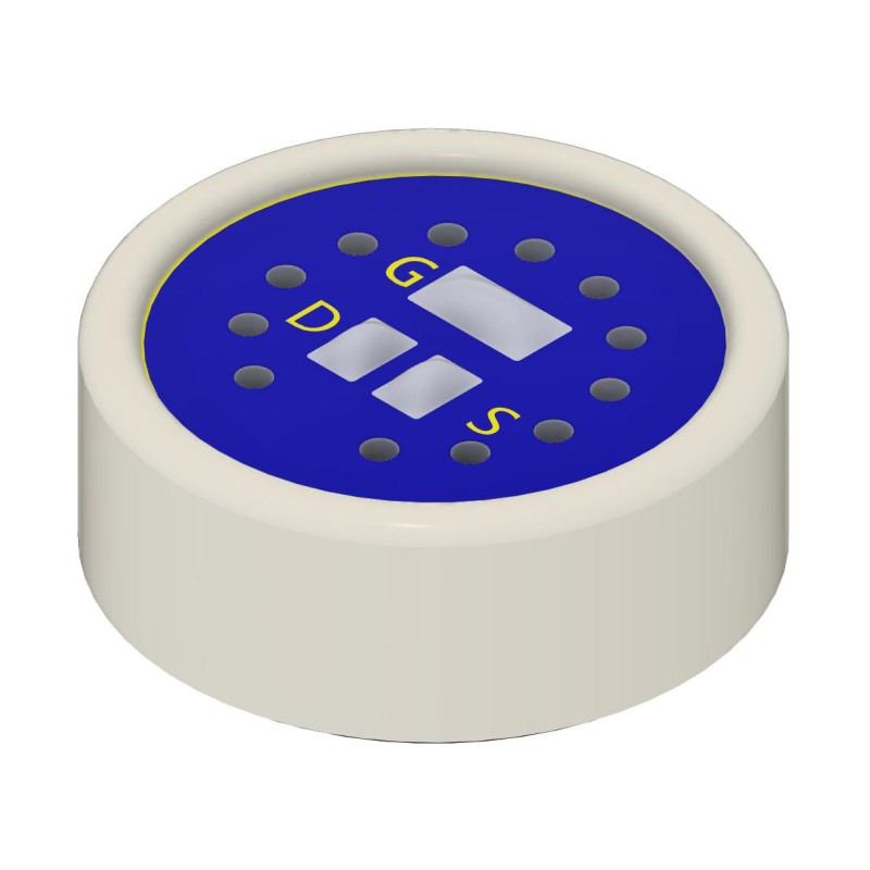 1 pcs : AUM-5241L-HD - 20 Hz ~ 20 kHz Analog Microphone Electret Condenser 1 V ~ 10 V Unidirectional (-41dB ±3dB @ 94dB SPL) Sol