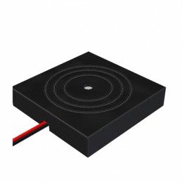 1 pcs : X-4035-TFL-LW140-R - Buzzers Indicator, Internally Driven Piezo 12 V 8mA 3.5kHz 99dB @ 12V, 10cm Custom Wire Leads